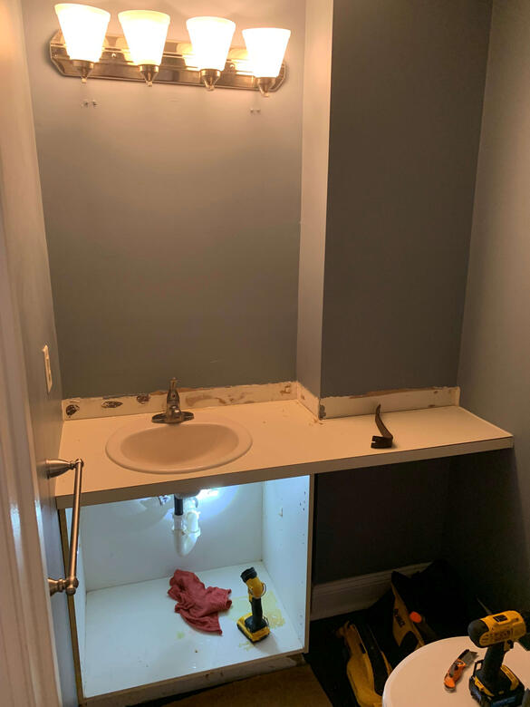 Bathroom Restoration – In Progress